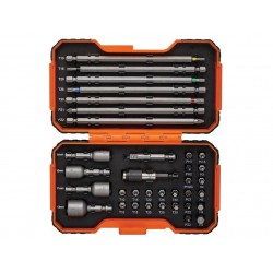 Bit set 1/4" 35 pcs colour...