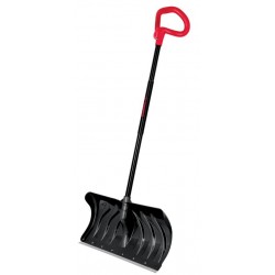 Snow pusher with ergonomic...