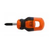 Stubby slotted screwdriver BahcoFit 6,0x1,2x25mm
