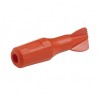Handle for round chain file with template