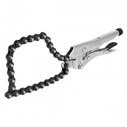 The pliers are fixed with a...