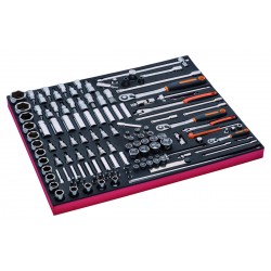 Socket set with ratchets...