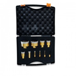 Diamond grit holesaw set...