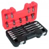 Short and long socket drivers S9 set HEX H4-H17...