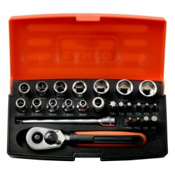 Sockets 4-13mm and bits...