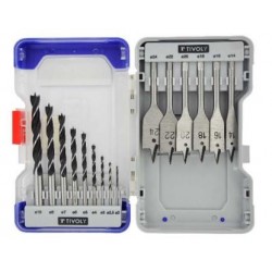 Set of wood drills 15pcs: 6...