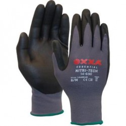 Nylon gloves coated with...