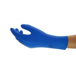 Latex chemical gloves...