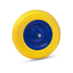 Wheelbarrow wheel PU solid...