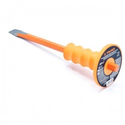 Cold chisel with grip...
