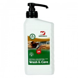 Hand cleansing paste 2 in 1...
