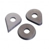 Scraper blade Bahco, pear shape