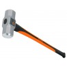 Octagonal sledge hammer 5500g, glassfibre...