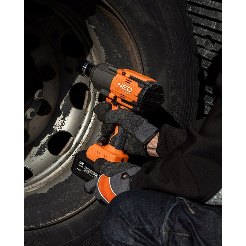Cordless socket driver 1/2 1100Nm NEO 18V 6.0AH