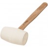Rubber mallet 230g with wooden handle Truper®