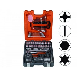 Set of sockets, accessories...