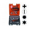 Set of sockets, accessories and keys 1/2" and...