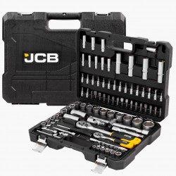 Socket set 94pcs. 1/4-1/2 JCB