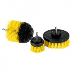 Set of brushes for drills,...