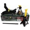 Hydraulic jack 2T with support 2 pcs.