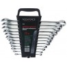 Wrench  set inch size 12 pcs. 1/4-15/16 RockForce