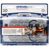 Diskelių rinkinys 38mm DREMEL 10+1vnt SC690