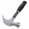 Nail hammer 450g, tubular handle covered with...