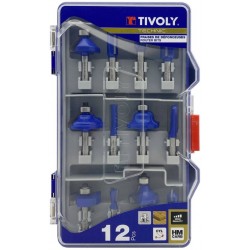 Router bit set, different...