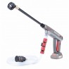 Cordless high pressure washer gun with plastic...