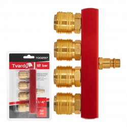 Air splitter TVARDY quadruple