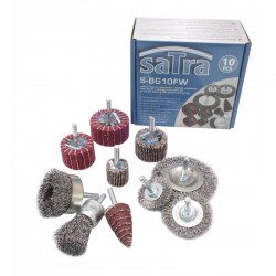 Set of brushes Satra 10pcs.