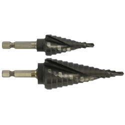 HSS step drill bits 2pcs -...