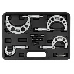Micrometer set 4pcs. 0-100mm
