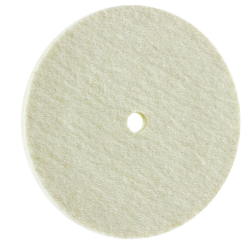Polishing felt disc...
