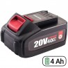 Akumuliatorius Li-ion 18V 4.0Ah Worcraft