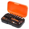 Bahco 1/4" Square Drive Socket and Bit Set with...
