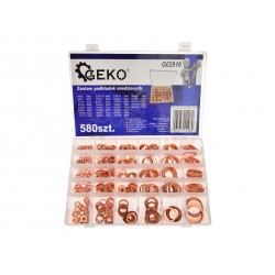 Copper washer set 580pcs.