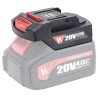 Adapteris akumuliatoriams Worcraft-Makita