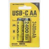Nitecore NH2400 2400 mAh USB-C uzlādējamas AA...