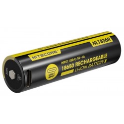 Nitecore NL1836R įkraunamas...