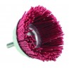 Nylon cup brush for drill, Ø45mm, 1/4" HEX shank