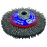 Steel wire brush for angle grinder, 100mm,...