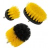 Tivoly Drill Brush Set, 3-pc: Flat & Round