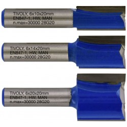 Straight slotting cutters...