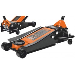 Hydraulic jack with wheel....