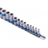 1/4" + 3/8" + 1/2" E - Socket set 14pcs KingRoy