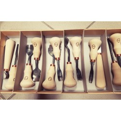 Chisel set for wood carving...