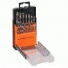 Drill set 1-10mm 19pcs with cobalt AvtoDelo