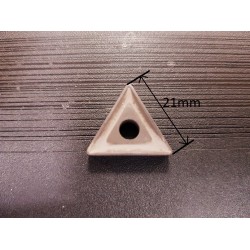 Triangular turning plate T15K6