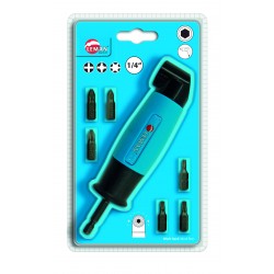Angle screwdriver for 1/4...